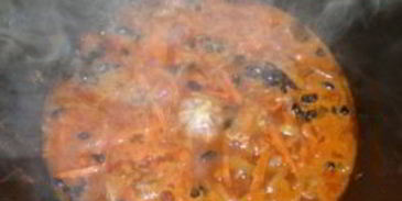 плов из перловки с курицей