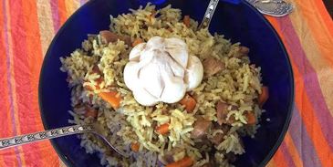 плов из телятины