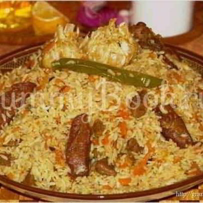 Плов по Фергански с бараниной