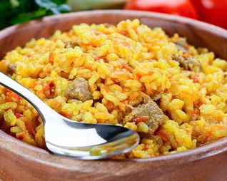 Плов с бараньими ребрами