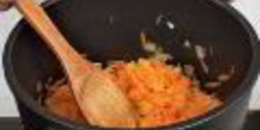 плов с чечевицей и овощами