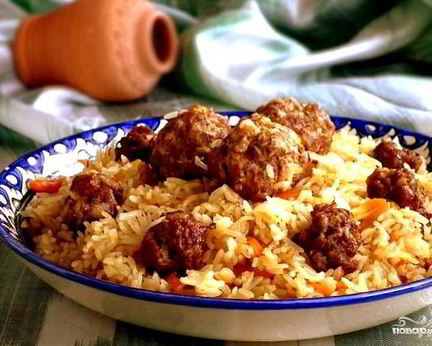 Плов с фаршем