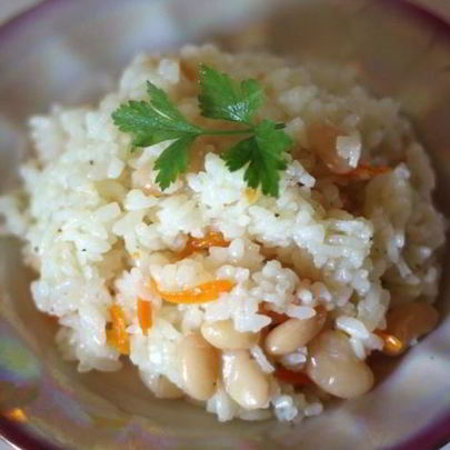 Плов с фасолью