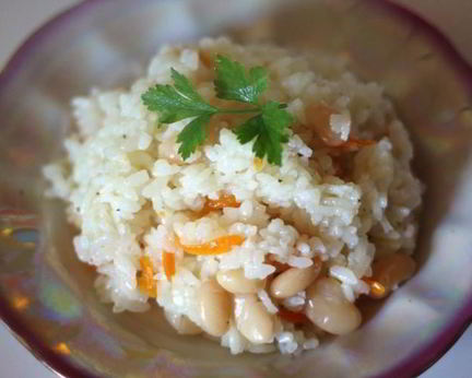 Плов с фасолью