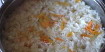 плов с фасолью