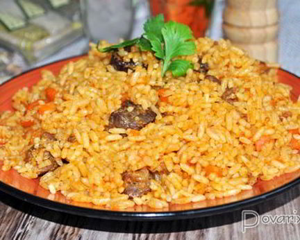 Плов с говядиной