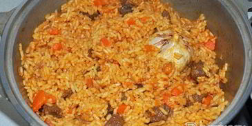 плов с говядиной