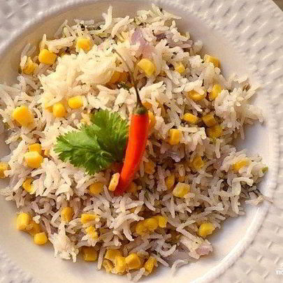 Плов с кукурузой