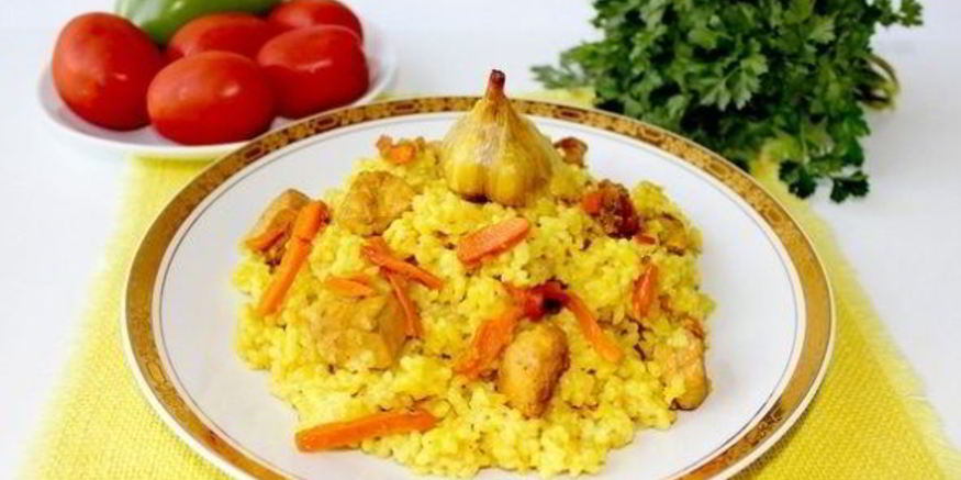 Рецепт плова с куриным филе