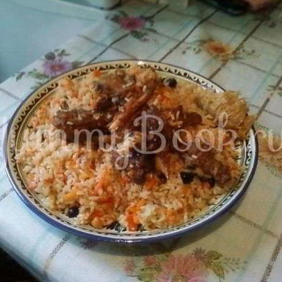 Плов с ребрышками