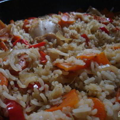 Плов с розмарином