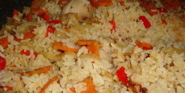 плов с розмарином