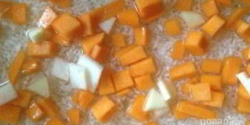 плов с тыквой и изюмом