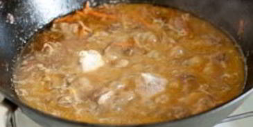 плов с уткой в казане