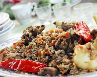 Плов узбекский в казане