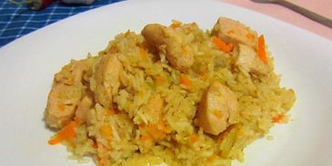 плов в духовке с курицей