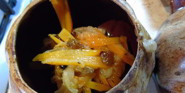 плов в горшке