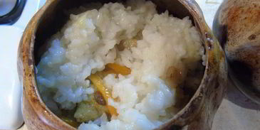 плов в горшке