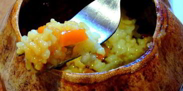 плов в горшке