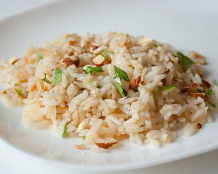 Рисовый пилав с миндалем