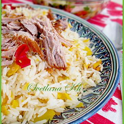 Узбекский плов по-хорезмски