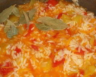 Вегетарианский плов по-болгарски