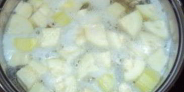 пюре картофельное с кабачком