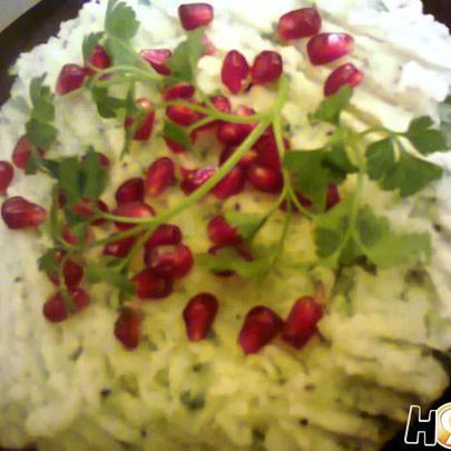 Пюре картофельное с киви