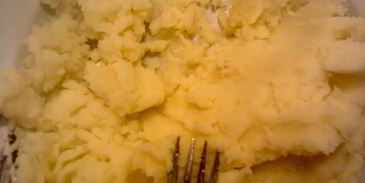 пюре картофельное с киви