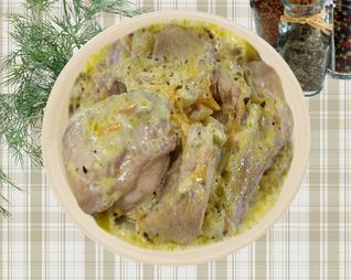 Фрикасе из куропатки