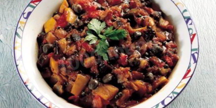 Рецепт капонаты с каперсами