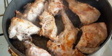 лимонное рагу из кролика