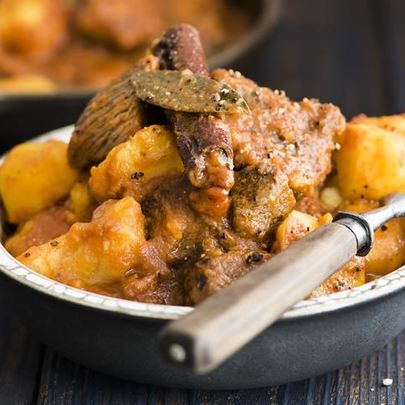 Молья де карне, португальское мясное рагу