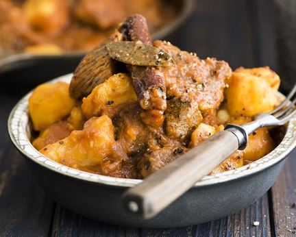 Молья де карне, португальское мясное рагу