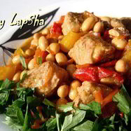 Рецепт Мясного рагу с соевыми бобами и орегано