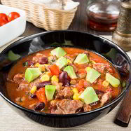 Рецепт Острого мясного рагу с фасолью и кукурузой