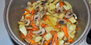 овощное рагу с капустой