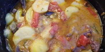 овощное рагу с сердцем