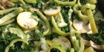 овощное рагу с уткой дамлама