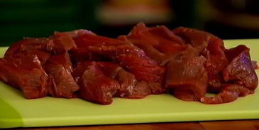 паста с рагу из дичи