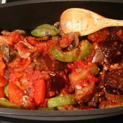 Печеное овощное рагу