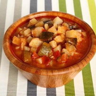 Постное овощное рагу