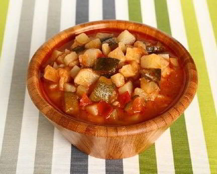 Постное овощное рагу