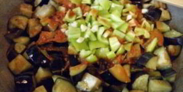 рагу из баклажанов на зиму