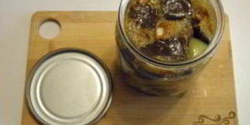 рагу из баклажанов на зиму