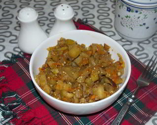 Рагу из баклажанов