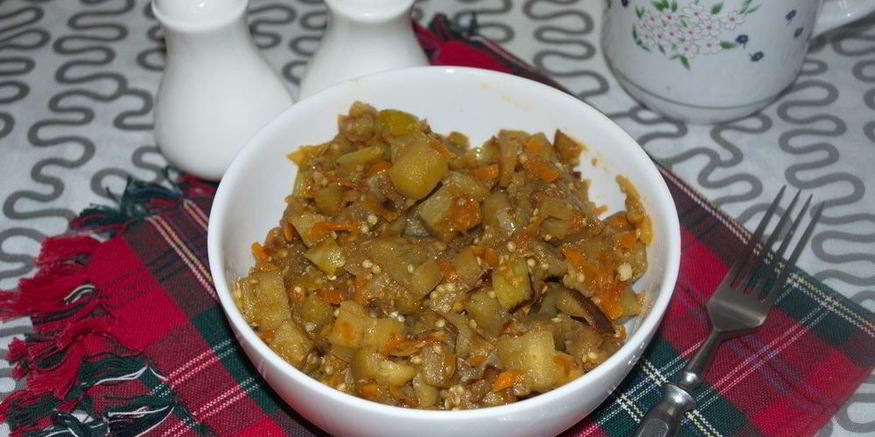 Рецепт рагу из баклажанов