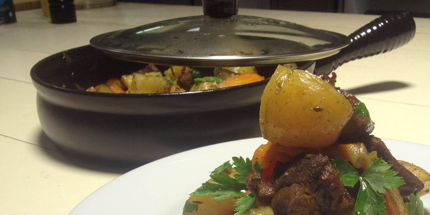 Рецепт рагу из баранины с чабрецом