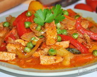 Рагу из индейки