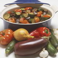 Рецепт Рагу из кабачков и баклажанов